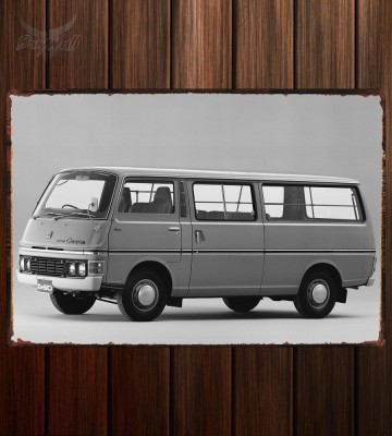 Металлическая табличка Nissan Caravan Long Van (E20)